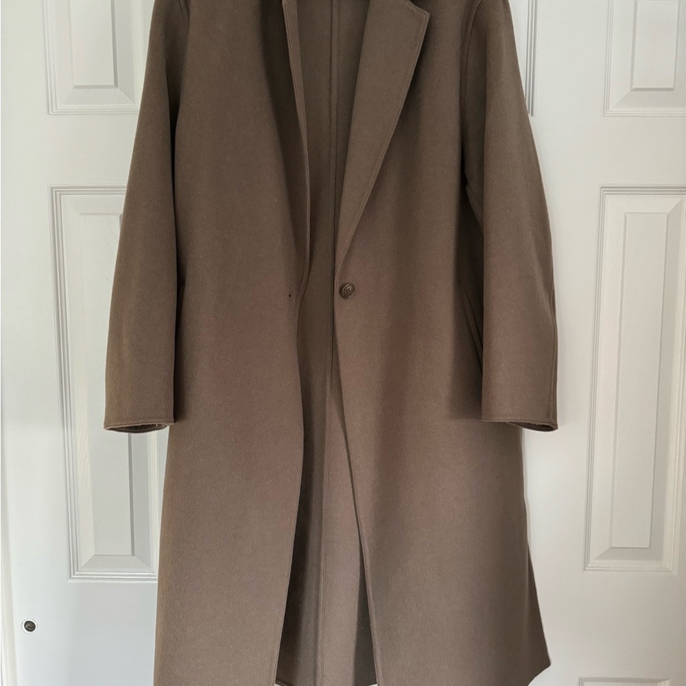 UNIQLO Beige Overcoat